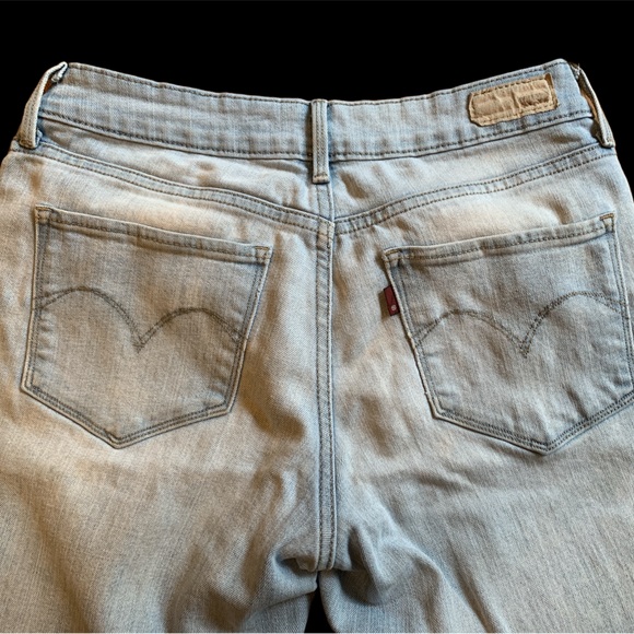 Wedgie Vintage LEVI JEANS bold curve skinny mid rise 28x30 - Picture 4 of 10